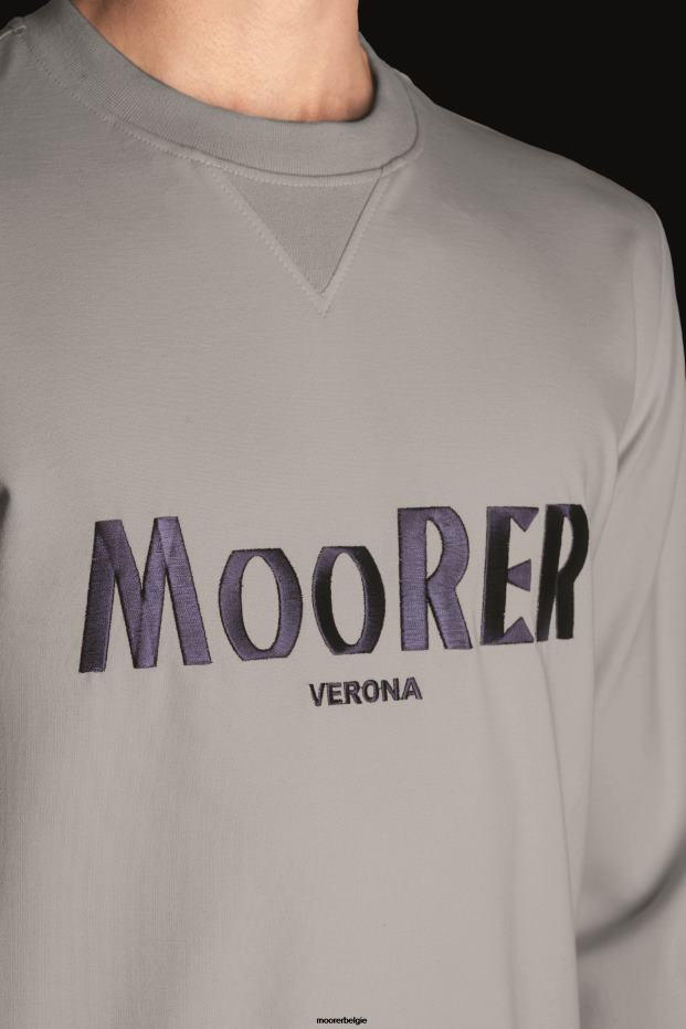 MooRER marter-j grigio melange Heren kleding 6660H379