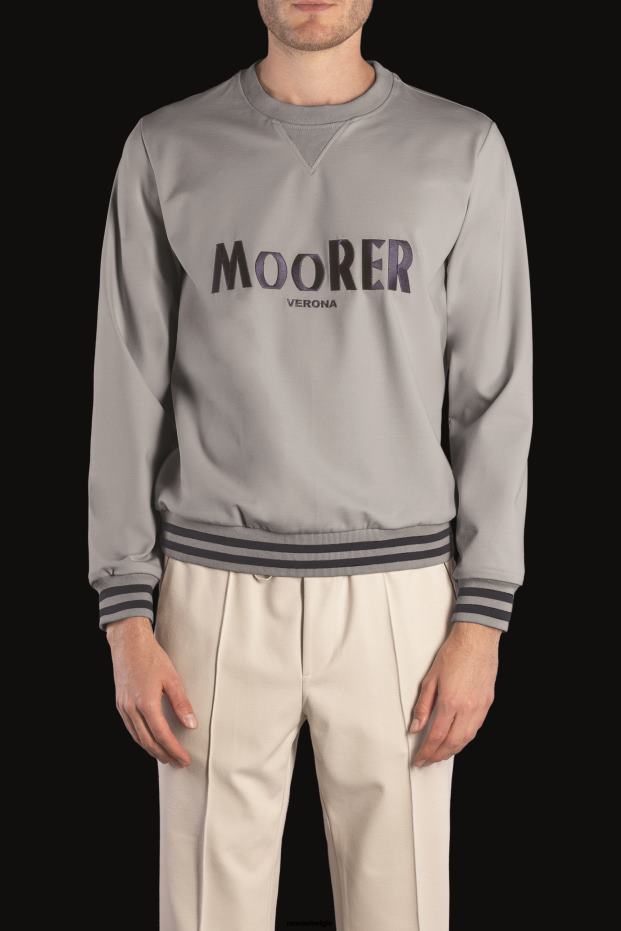 MooRER marter-j grigio melange Heren kleding 6660H379